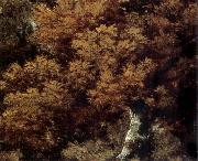 Thomas Gainsborough Detail of Landscape with a Peasant on a path painting